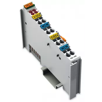 WAGO 750-455 4-kanálový analógový vstupný modul, 0,5 kV, 32 V, 12 bit, 100 Ohm