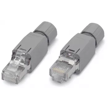 WAGO 750-975 RJ-45 systémový káblový konektor pre WAGO I/O System 750, sivý, IP20