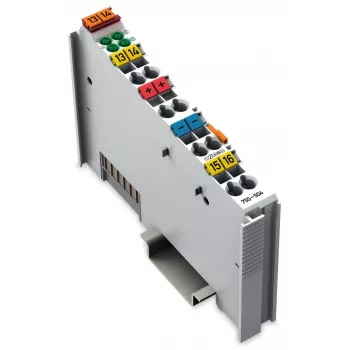 WAGO 750-504 Modul digitálnych výstupov, 4 kanály, 24 VDC, 0,5 A, CAGE CLAMP, DIN lišta