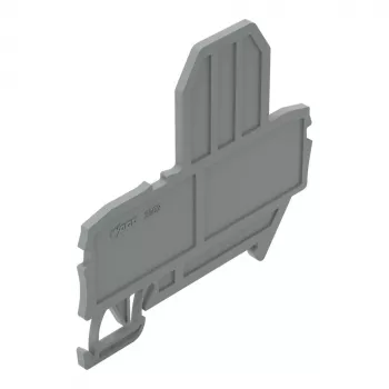 WAGO 2002-991 Koncová doska, sivá, 2 mm, 67 mm, 57,2 mm, TOPJOB S