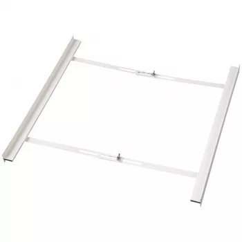 HAMA univerzálna stohovacia súprava pre čelné práčky a tepelné sušičky, biela, 60 cm, výsuvná polica, nosnosť 10 kg