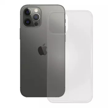 PEDEA Soft TPU puzdro pre Apple iPhone 12 Pro Max, transparentné