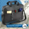 PEDEA notebooková clutch taška 17,3 palca (43,9 cm) - čierna