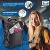 PEDEA Clutch notebookový batoh 15,6 palca (39,6 cm) - čierny