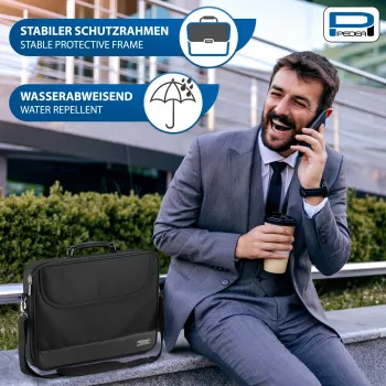 PEDEA Blackline taška na notebook 17,3