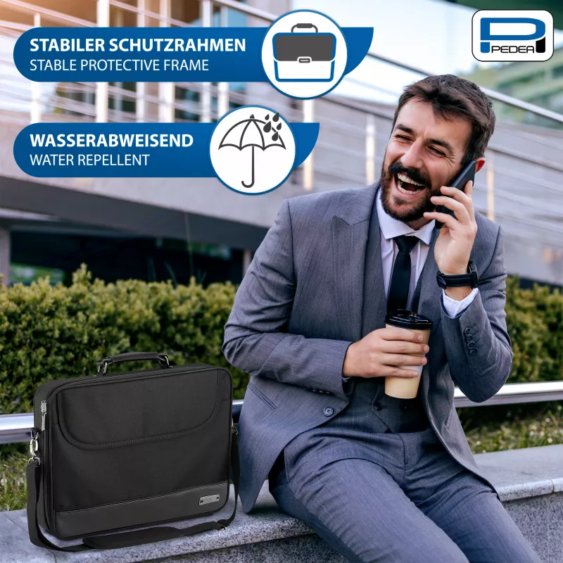 PEDEA Blackline taška na notebook 17,3 inch (43,9 cm) - čierna