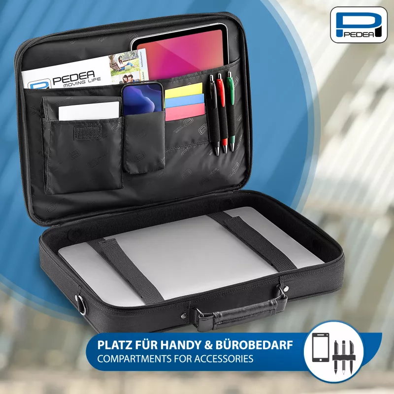 PEDEA Blackline taška na notebook 17,3 inch (43,9 cm) - čierna