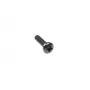 Adam Hall 5416 BLK Phillips strojová skrutka so šošovkovitou hlavou M6x20 mm čierna