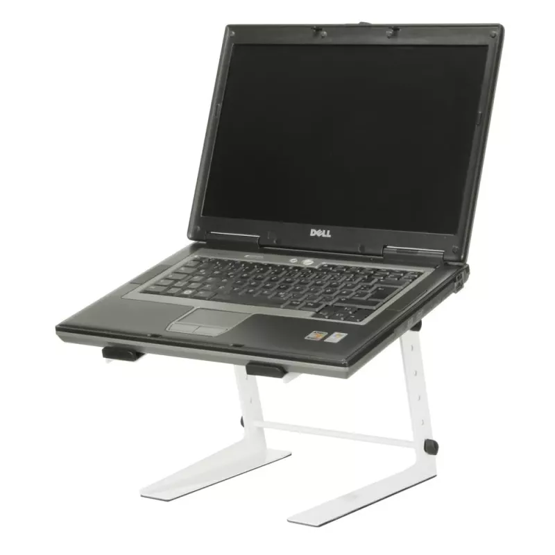 Adam Hall SLT001EW stojan na notebook - biely - oceľ - 225 mm - 250 mm - 340 mm