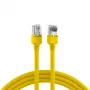 EFB Elektronik RJ45 patch kábel Cat.5e SF/UTP LSZH Draka UC300 TM11 žltý 15 m