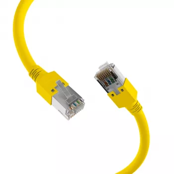 EFB Elektronik RJ45 patch kábel Cat.5e SF/UTP LSZH Draka UC300 TM11 žltý 15 m
