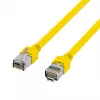EFB Elektronik RJ45 patch kábel Cat.5e SF/UTP LSZH Draka UC300 TM11 žltý 15 m
