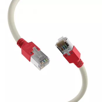 EFB Elektronik RJ45 patch kábel Cat.5e F/UTP LSZH Draka UC300 TM11rt crossover sivý 0,5 m