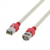 EFB Elektronik RJ45 patch kábel Cat.5e F/UTP LSZH Draka UC300 TM11rt crossover sivý 0,5 m