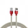 EFB-Elektronik RJ45 patch kábel Cat.5e F/UTP LSZH Draka UC300 TM11rt crossover sivý 15 m