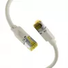 EFB-Elektronik RJ45 patch kábel Cat.6A S/FTP LSZH Draka UC900 TM31 sivý 25 m