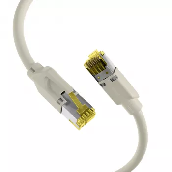 EFB-Elektronik RJ45 patch kábel Cat.6A S/FTP LSZH Draka UC900 TM31 sivý 25 m