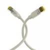EFB-Elektronik RJ45 patch kábel Cat.6A S/FTP LSZH Draka UC900 TM31 sivý 25 m