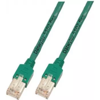 EFB Elektronik Hirose TM11 Daetwyler 5502 4p Flex Patch Cable RJ-45 Male to RJ-45 Male Cat.6 S/FTP LSZH sivá 0,5 m