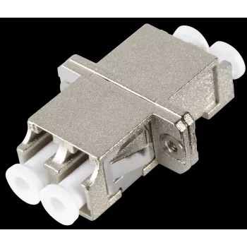 EFB Elektronik ECOFIBER LC Duplex Single-Mode optický spoj, kovové puzdro, keramická objímka, modrá