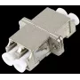 EFB Elektronik ECOFIBER LC Duplex Single-Mode optický spoj, kovové puzdro, keramická objímka, modrá