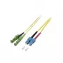 EFB Elektronik Sklenené vlákno patch kábel E2000/APC na SC Singlemode OS2 9/125µm 15m žltý