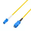 EFB-Elektronik Simplex LWL patch kábel LC-SC G657.A2 0,5m 2,0mm žltý 9/125µm