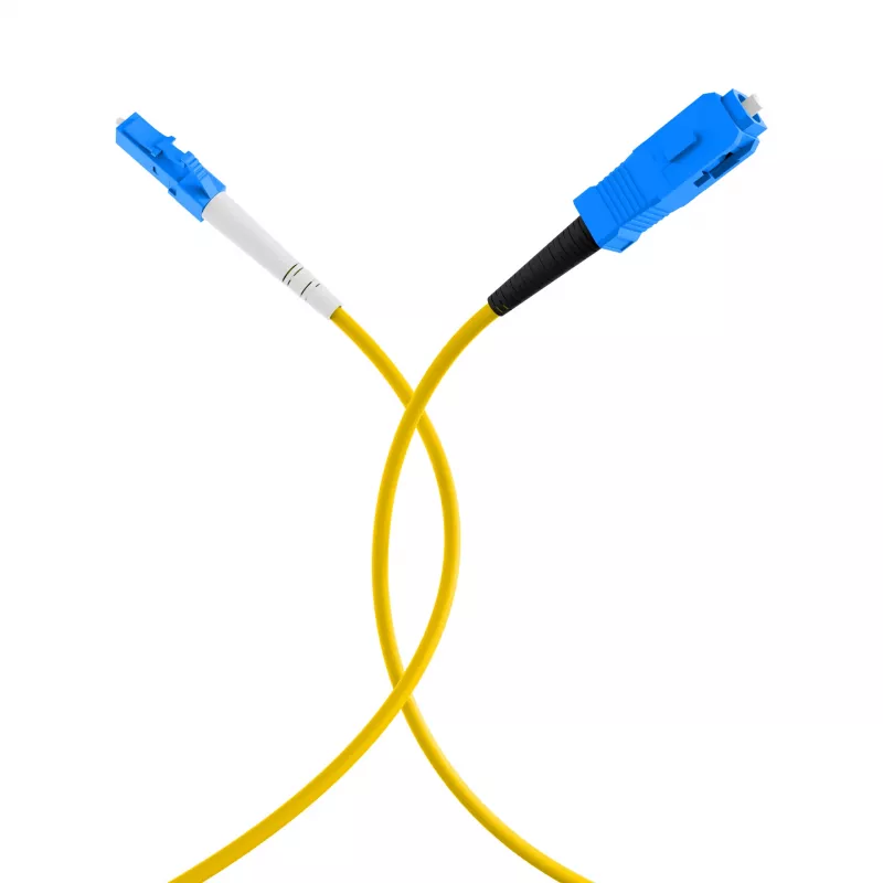 EFB-Elektronik Simplex LWL patch kábel LC-SC G657.A2 0,5m 2,0mm žltý 9/125µm