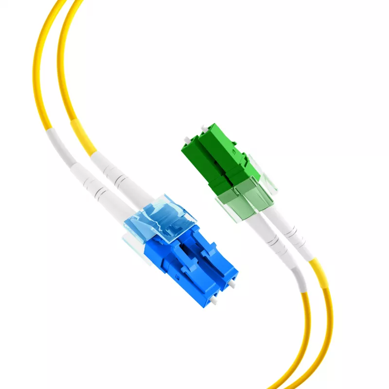 EFB Elektronik Sklenené vlákno patch kábel LC/APC Singlemode OS2 20 m žltý