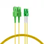 EFB Elektronik Duplex patch kábel LC/APC-SC/APC OS2 G652D 1m LSZH 2mm žltý