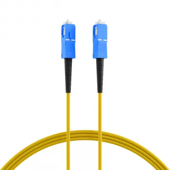 EFB-Elektronik Simplex LWL patch kábel SC-SC G657.A2 5m 3,0mm žltý 9/125µm