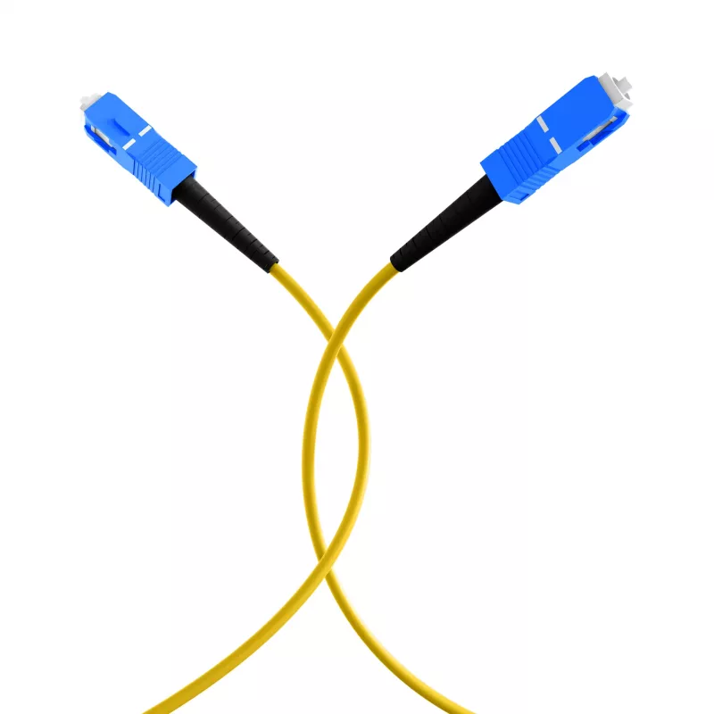 EFB-Elektronik Simplex LWL patch kábel SC-SC G657.A2 5m 3,0mm žltý 9/125µm