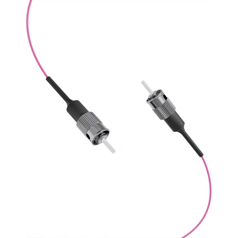 EFB Elektronik optický pigtail ST 50/125 µm OM4 Erika Violet, 2 m