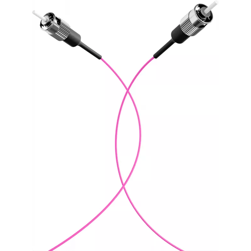 EFB Elektronik optický pigtail ST 50/125 µm OM4 Erika Violet, 2 m
