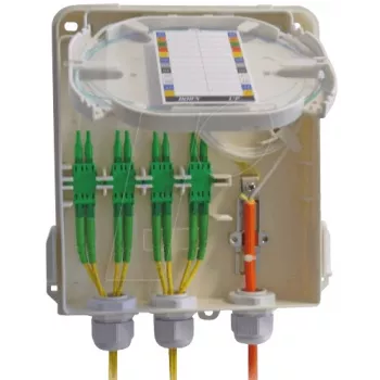EFB Elektronik FTTH Building Entry Box IP54 neosadená, max. 8 SC/LC, so zámkom (53706.1)