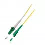 EFB Elektronik simplexný optický patch kábel LC/APC-SC/APC G.657.A2 20 m 2,0 mm žltý 9/125 µm