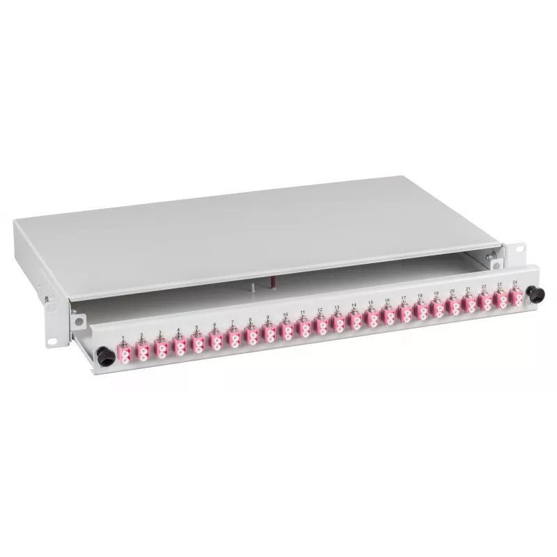 EFB Elektronik zvárací box LC 50/125 µm OM2 neposuvný 12 pigtailov / 6 spojok