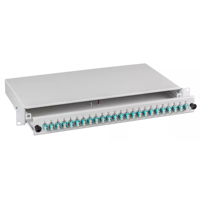 EFB Elektronik zvárací box LC 50/125 µm OM2 neposuvný 12 pigtailov / 6 spojok