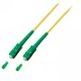 EFB Elektronik simplexný jumper SC/APC-SC/APC 9/125 µm OS2 LSZH žltý 3,0 mm 20 m