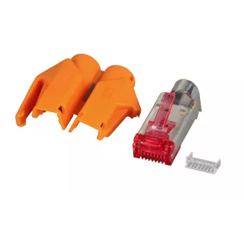 EFB Elektronik RJ45 Hirose TM21 konektor STP Cat.6 oranžový 50 ks