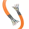 EFB Elektronik MK7100DX.500-CPR Cat7a S/FTP LSZH dátový kábel 500 m oranžový
