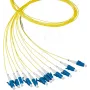 EFB Electronics optický pigtail LC 50/125 µm OM5, limetkovozelený, 2 m