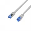 EFB Elektronik IPK-6A-U-TPE-GR-0200 Cat6a S/FTP patch kábel 2 m sivá