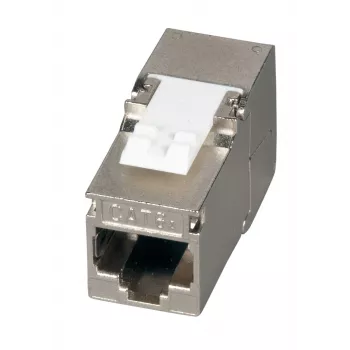 EFB Elektronik RJ45 Keystone Slimline Cat.6A strieborná STP PVP komponent balenie 12 ks - Power over Ethernet - RJ-45