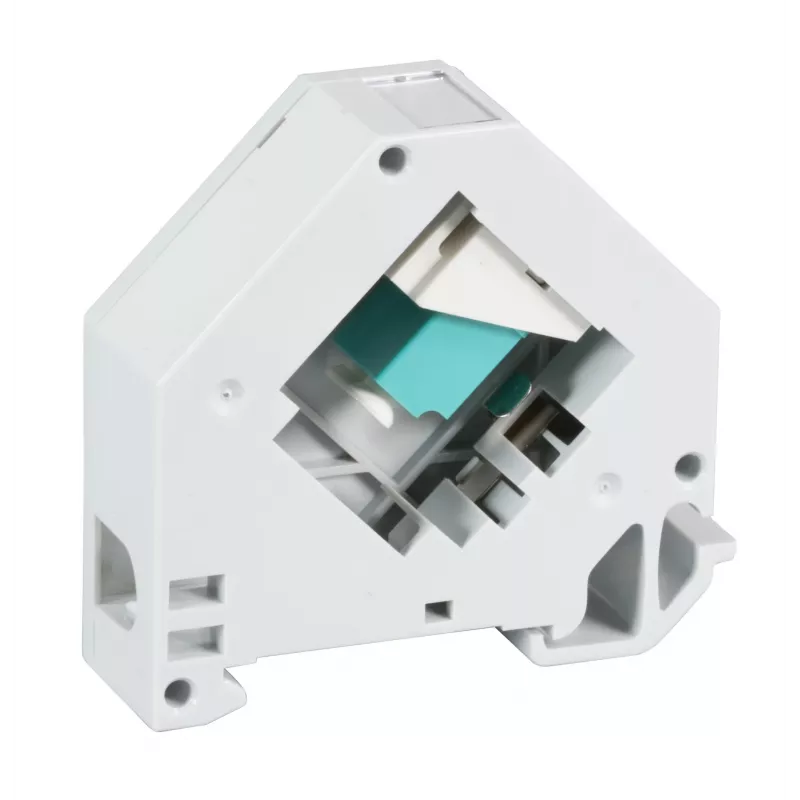 EFB DIN lištový adaptér pre LC/APC Singlemode, 2 porty