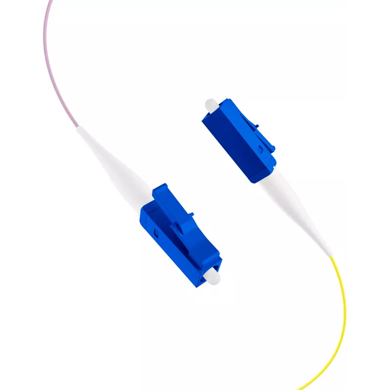 EFB Elektronik Fibre Pigtail LC 9/125 OS2 12-farebná sada 2m - sada kábel/adaptér - Singlemode alebo Monomode