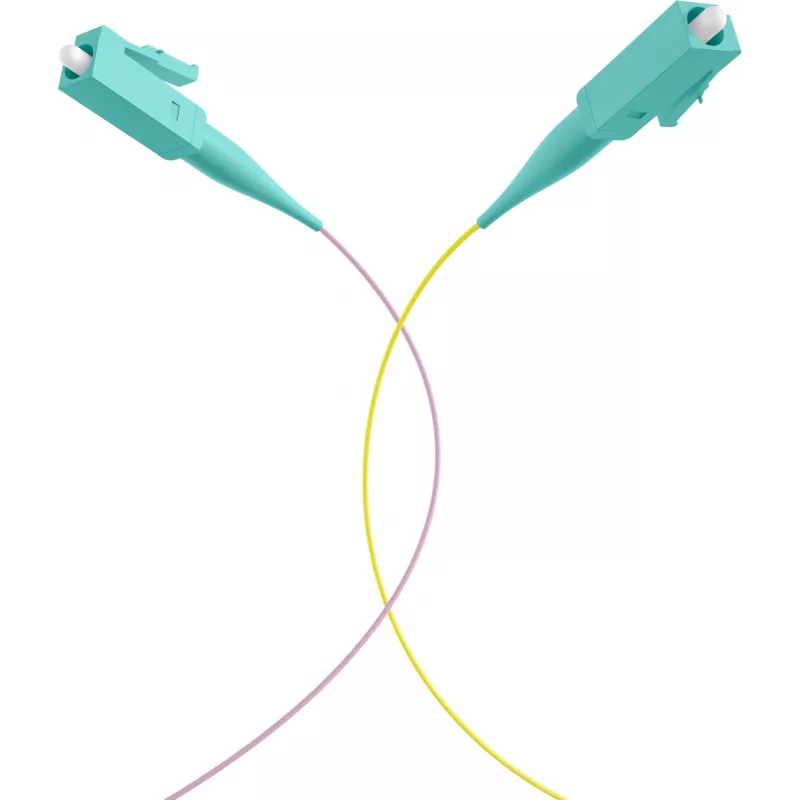 EFB Elektronik Fibre Pigtail LC 50/125 OM3 12-farebná sada 2m - sada kábel/adaptér - Multimode