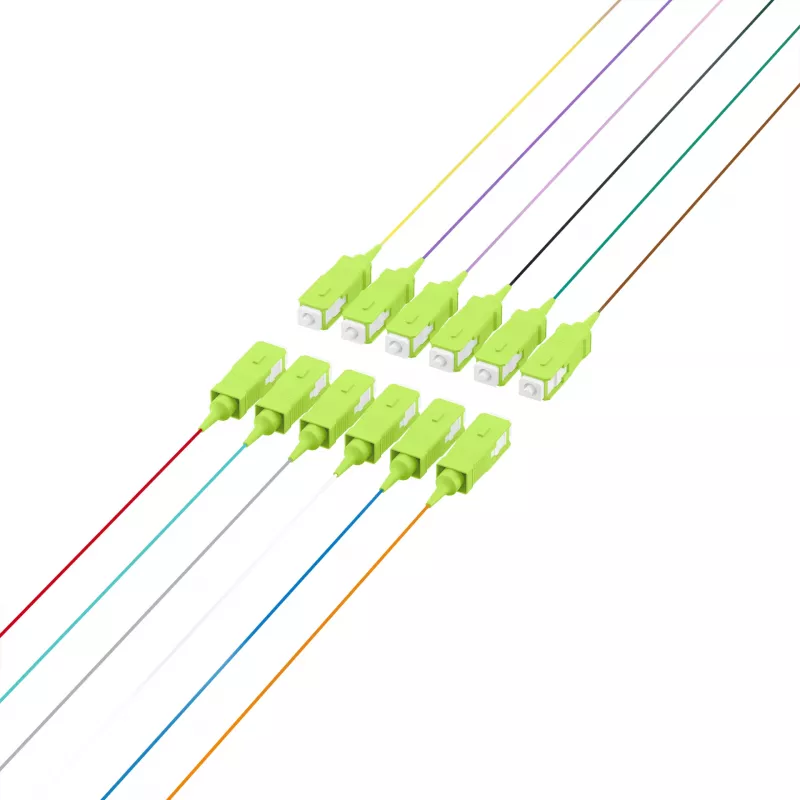 EFB Electronics Fibre Pigtail SC 50/125 OM5 12-farebná sada 2m - sada kábel/adaptér - Singlemode alebo Multimode