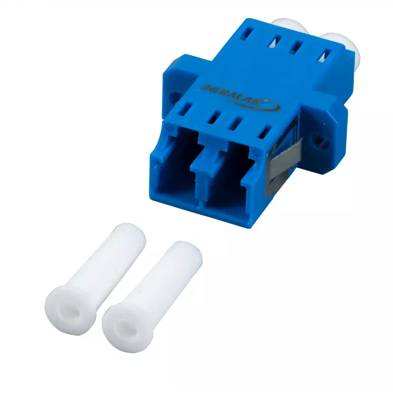 EFB Electronics LC/APC Duplex spojka OS2 plastové zelené puzdro SC Simplex