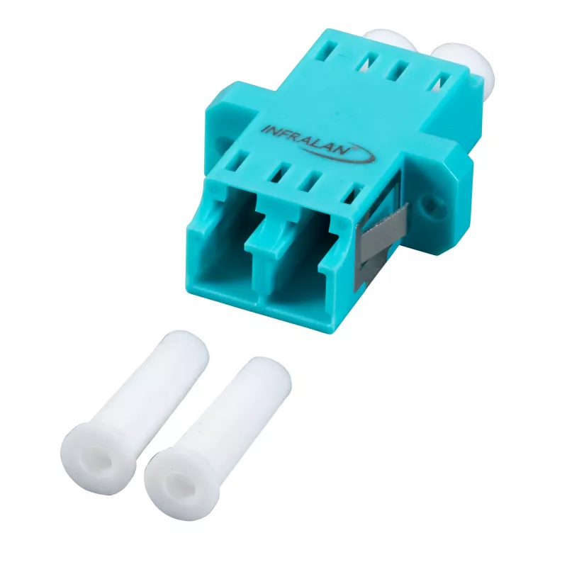 EFB Electronics LC/APC Duplex spojka OS2 plastové zelené puzdro SC Simplex